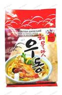 Корейская лапша быстрого приготовления удон со вкусом морепродуктов Seafood flavor udong, 424 гр.